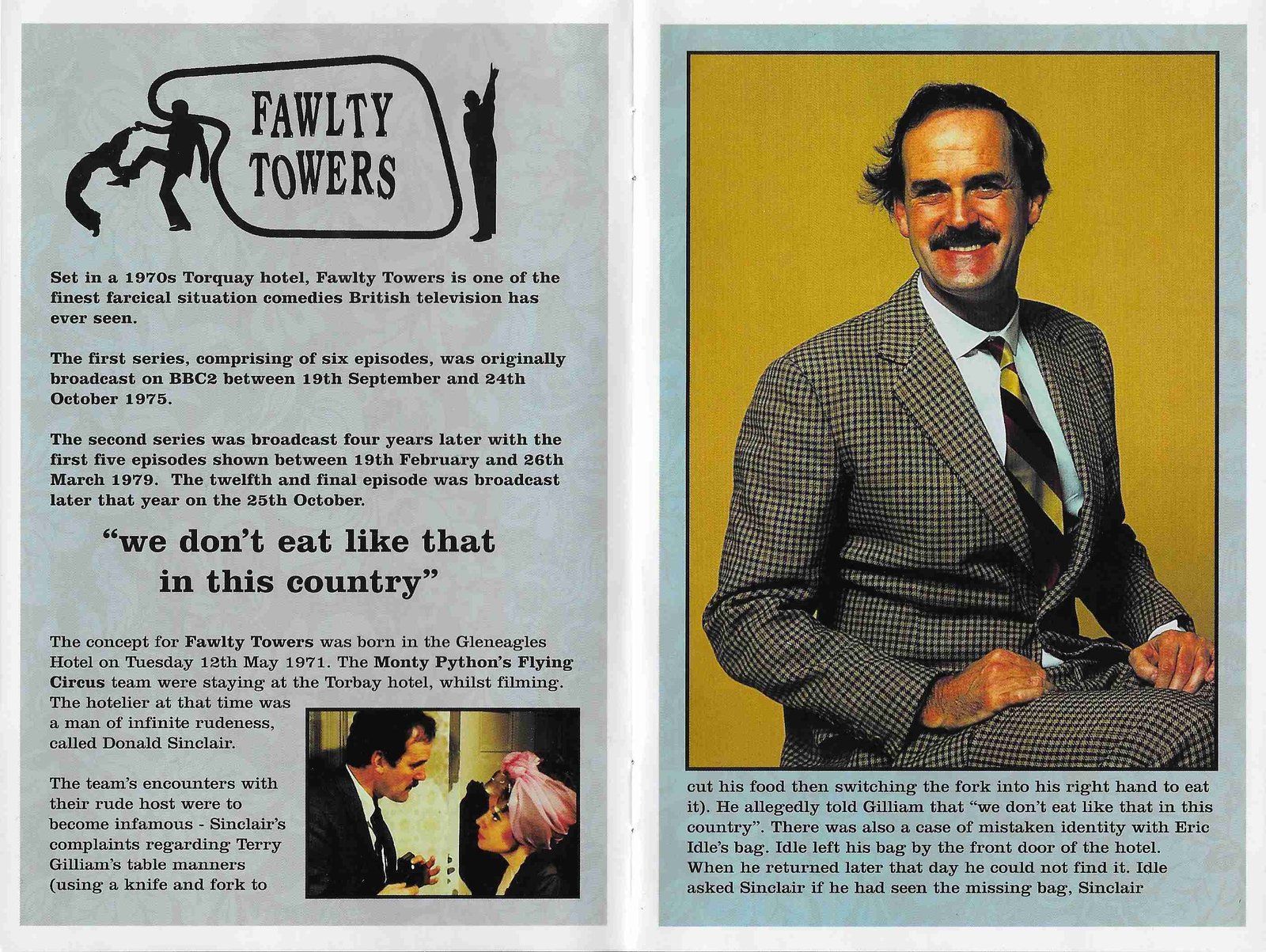 Inserts from BBCDVD 1064